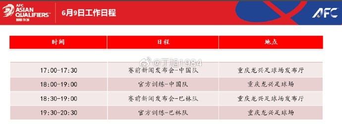 迎榮譽戰(zhàn)！國足明天17點開對巴林的賽前發(fā)布會，18點進行訓練