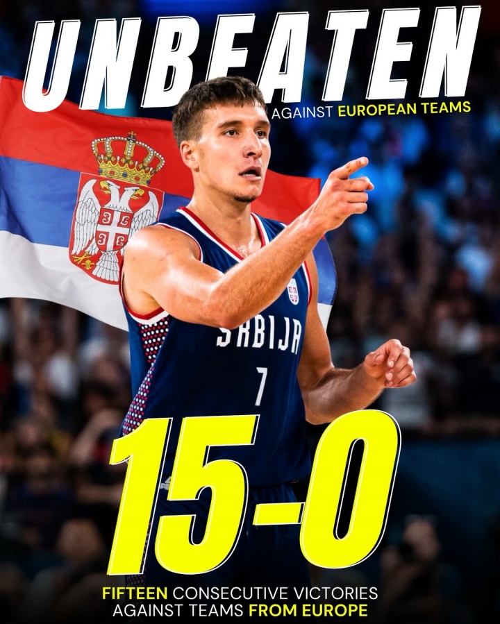 無法阻擋！塞爾維亞對歐洲球隊已15連勝！上次輸球是世界杯決賽