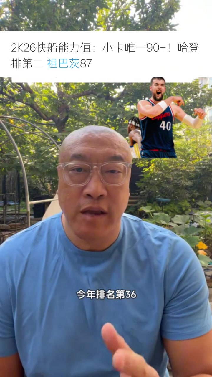 馬?。鹤姘痛娜ツ隂]進(jìn)前100名&今年排第36 他才是最快進(jìn)步球員